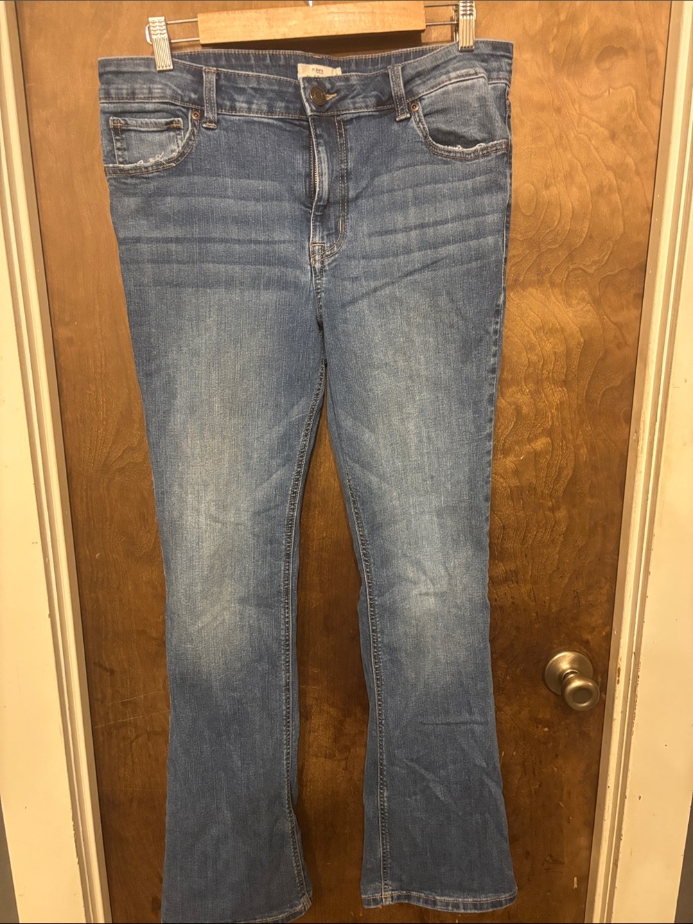 Women's Medium Blue Stretch Bootcut Jeans